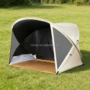 เต็นท์ตกปลาชายหาดแบบพกพา 210D Oxford Square สำหรับตั้งแคมป์กลางแจ้ง กันน้ำได้ทุกฤดู เหมาะสำหรับตกปลา ปิกนิก และตั้งแคมป์ - Product Image 4