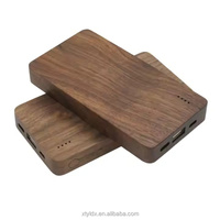 Portable 10000mAh Micro Bois Power Bank CNC Usinage Services En Acier Inoxydable Chargeur De Batterie Téléphones Mobiles Fait Avancé