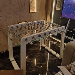 Tavolo <span class=keywords><strong>da</strong></span> <span class=keywords><strong>Calcio</strong></span> <span class=keywords><strong>Balilla</strong></span> di Lusso Personalizzato in Vetro Temperato per Interni o Esterni - Product Image 4