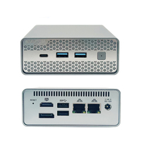 Inyuda Intel N100 işlemci Mini PC ofis endüstriyel Win10/11/Linux/PVE/ESXI UswSystem ile gömülü bilgisayar