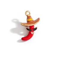 KAVNAR Breloques en émail 3D assorties, plaquées or PVD, motifs Baleine, Noël, Alimentation, Sport, pour la fabrication de bijoux DIY (bracelets, colliers)