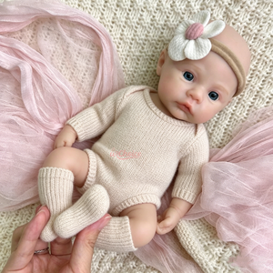 Adorable Muñeca Reborn de Silicona de 12 Pulgadas con Extremidades Flexibles y Venas Realistas, Muñeca Interactiva para Niños Pequeños - Product Image 2