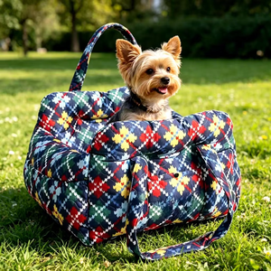 Cage de transport pour animaux de compagnie, pour petits <span class=keywords><strong>chiens</strong></span> uniquement, siège auto pour petits <span class=keywords><strong>chiens</strong></span>, sécurisé pour les sorties, comparable à Bear, cage anti-salissure pour chien - Product Image 2
