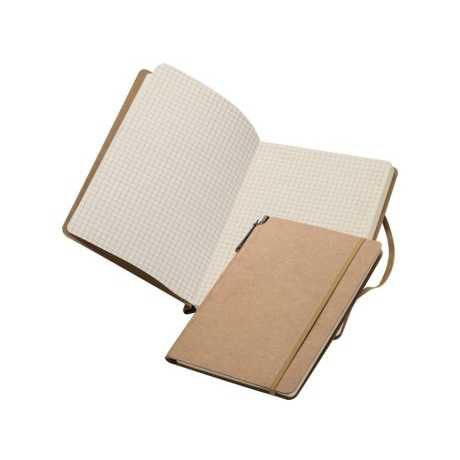 Eco-Friendly A5 Notebook with 100 Sheets Soft Cover Daily Planner Agenda Spiral Bound Leather Journal for School Use