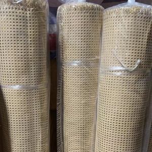 Rouleau de rotin en maille naturelle Sangle de canne en plastique Rouleau de sangle de rotin en rotin à bas prix pour meubles en rotin - Product Image 3