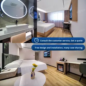 Greentree Inn 4.0 Set di mobili moderni Hotel per camere Standard letti Hotel personalizzabili veloci per la ristrutturazione di mobili pensioni - Product Image 2