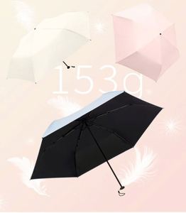 <b>Mini</b> Sun Travel Uv Upf 50 Handle Coating Layer Fabric Compact Small Portable <b>Backpack</b> Folding Purse Pocket Umbrella - Product Image 3
