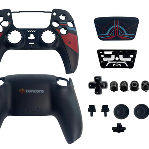 Nhà ở trường hợp đối với ps5 điều khiển Shell BDM-010/020/030/040/050 Front faceplate Cover quay lại cho ps5 Gamepad Touchpad 3D Cap Nút - Product Image 5