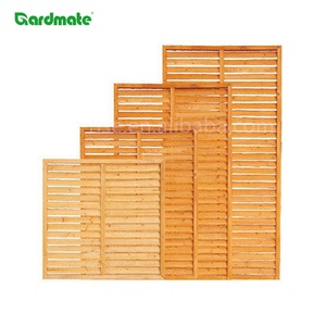 Recinzione Orizzontale a Strisce <span class=keywords><strong>per</strong></span> Giardino, Pannelli <span class=keywords><strong>per</strong></span> Recinzione da Giardino, Traliccio in Legno Ecologico Facile da Montare <span class=keywords><strong>per</strong></span> Cortile, Balcone, Muro - Product Image 5