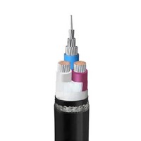Cable de Alimentación Subterráneo Blindado Vav PVC Swa 4X25mm-4X240mm 50mm2 con Conductor de Cobre 0.6/1 KV Mejores Precios