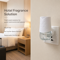 Diffuseur d'aromathérapie mural chauffant pour bouteilles en plastique, utilisable sur table, pour la maison