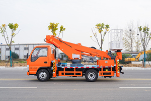 1suzu ELF 23m mới sử dụng xe tải <span class=keywords><strong>DIESEL</strong></span> gắn trên không nền tảng làm việc thủy lực Kính thiên văn bùng nổ nâng xô Nâng Nền tảng - Product Image 5