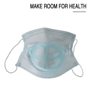 Support de <span class=keywords><strong>masque</strong></span> Auble <span class=keywords><strong>en</strong></span> PP, cadre de soutien intérieur blanc/bleu 10x10cm, cool, pratique, respirant, lavable, réutilisable, <span class=keywords><strong>masque</strong></span> <span class=keywords><strong>en</strong></span> <span class=keywords><strong>tissu</strong></span> fait <span class=keywords><strong>maison</strong></span> - Product Image 3