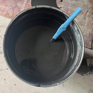 Free Sample Exposed UV Resistant <strong>Uncured</strong> <strong>Rubber</strong> Bitumen Waterproof Coating Liquid Paint for Concrete Roof - Product Image 1