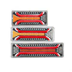 <span class=keywords><strong>Feu</strong></span> arrière led universel pour remorque camion 24V, phare arrière étanche avec signalisation de freinage et de recul, <span class=keywords><strong>3</strong></span> tailles - Product Image 2