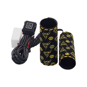 Coussinet de poignées chauffantes pour vélo électrique 5 + 1 température de vitesse réglable avec fonction de mémoire système de carrosserie essentiel pièces de moto - Product Image 1