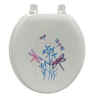 Siège de toilette confortable en éponge souple, norme américaine 17'' 19'', fabricant chinois