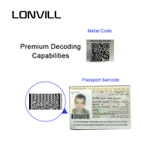 Lector de código de cámara ultrafino de matriz de datos de alta integración LONVILL módulo integrado Arduino RS232 escáner de código de barras Usb