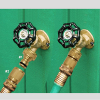 Raccord de tuyau de jardin en laiton personnalisé YOD, connecteur rapide avec filetage mâle pour l'irrigation et l'arrosage en extérieur