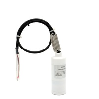 Capteur de niveau d'acide submersible IP68 pour la surveillance des réservoirs de stockage chimiques, portée 0-50m, transmetteur de niveau de liquide anticorrosion en PTFE