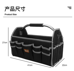 Bolsa de Herramientas Multifuncional para <span class=keywords><strong>Electricista</strong></span>, Impermeable, Resistente al Desgaste, Portátil, para Almacenamiento de Herramientas de Mantenimiento - Product Image 5