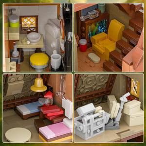Funbuild Promotion : Ensemble de Blocs de Construction MOC-204276 Maison de Gravity Falls, Modèle <span class=keywords><strong>Cabane</strong></span> Mystérieuse, Briques de Puzzle, Jouets de Construction de Dessins Animés MOC - Product Image 4