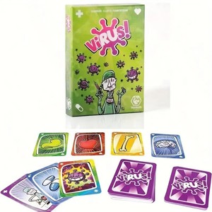Servicio de Impresión OEM de Cartas de Juego, Tarjetas de <span class=keywords><strong>Regalo</strong></span> <span class=keywords><strong>Google</strong></span> <span class=keywords><strong>Play</strong></span>, Juego Magnético Virus 1 2 3, Juegos de Cartas para la Familia, Juguete, Juego en Español, En Stock - Product Image 2