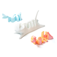 22 Network - Rompecabezas Impreso en 3D de Alta Calidad, Molde de Gato Sorpresa, Juguete Decorativo para Exteriores, Prototipado Rápido para Niños, Tipo ABS/PC