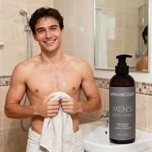 เจลอาบน้ำดอกไม้สดชื่นของผู้หญิงทันสมัย500มล. ของเหลวที่มีสารสกัดจากพืชธรรมชาติสำหรับการทำความสะอาดอย่างล้ำลึกและเติมพลังให้ร่างกาย - Product Image 6