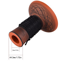 Bol à chicha en argile fait main avec enroulement en ficelle colorée, tête de chicha Phunnel en céramique, accessoires pour la gestion de la chaleur
