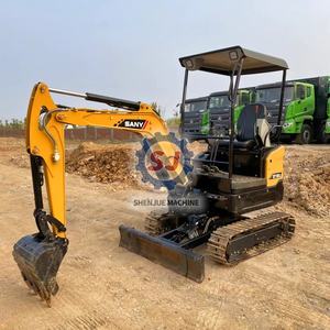 Miniexcavadora SANY SY16C SY18C SY26U SY35U SY50U de 1.6 Toneladas para Trabajos Forestales, Trituración y Excavación - Product Image 2