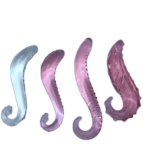 Oferta Especial: Tapón Anal de Cristal Transparente con Forma de Caballito de Mar Rosa, Dildo Estimulante para Mujer, Juguetes Sexuales para Mujer, Hombre y Pareja - Product Image 1