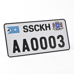 Venta caliente diseño personalizado tamaño América aluminio en relieve placas de matrícula de coche recuerdo Placa de coche EE. UU. placa de matrícula de coche - Product Image 2