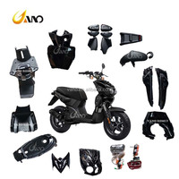 Kit de carénage complet pour moto WANOU MBK STUNT, noir mat