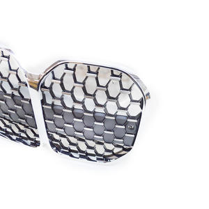 La rejilla del parachoques delantero con galvanoplastia completa no tiene orificios de ojo eléctrico 51137486809 para <span class=keywords><strong>BMW</strong></span> <span class=keywords><strong>4</strong></span> Series G22 - Product Image 3