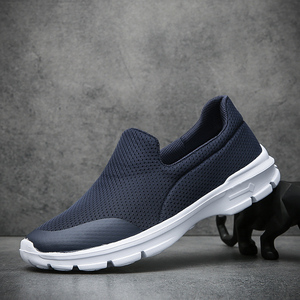 Manufacturer Men <strong>Shoes</strong> Fashion Knitting Fabric Running Sneakers Super Light Breathable Jogging <strong>Casual</strong> <strong>Shoes</strong> - Product Image 4