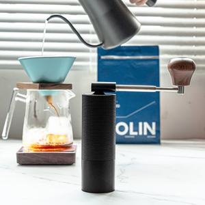 Moulin à café expresso personnalisé à <span class=keywords><strong>prix</strong></span> d'usine Petit moulin à main en acier inoxydable 420 Moulin à café manuel portable et pliable - Product Image 4