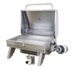 USA <span class=keywords><strong>Barbecue</strong></span> Grill Boat Marine Grill avec montage Grilles de <span class=keywords><strong>barbecue</strong></span> à <span class=keywords><strong>gaz</strong></span> portables avec support de tige Cuisinière marine en acier inoxydable - Product Image 2
