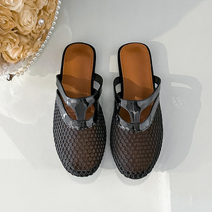 <span class=keywords><strong>Scarpe</strong></span> Basse da <span class=keywords><strong>Donna</strong></span> in Rete Taglia <span class=keywords><strong>44</strong></span>, Ciabatte Casual con Punta Chiusa e Design a Rete - Product Image 2