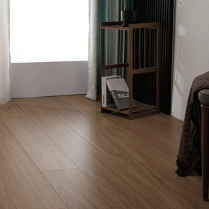 <span class=keywords><strong>Suelo</strong></span> <span class=keywords><strong>laminado</strong></span> <span class=keywords><strong>Suelo</strong></span> de madera de ingeniería resistente al agua Color marrón oscuro de 12mm - Product Image 1