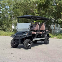 Quadricycle de golf 2 à 8 places, personnalisable, électrique, autonomie de 30 km/h, certifié CE, pour la chasse, à vendre