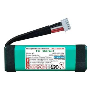 Gsp1029102a <span class=keywords><strong>3</strong></span>.7V 6600mAh Li-ion pin cho <span class=keywords><strong>JBL</strong></span> phí <span class=keywords><strong>3</strong></span> CHARGE3 Loa t491 màu xanh lá cây - Product Image 1