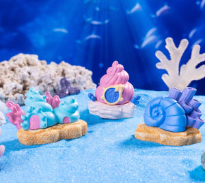Dessin animé sculpture été sable <span class=keywords><strong>d</strong></span>écoration résine mer miniature coquille <span class=keywords><strong>maison</strong></span> conque pieuvre bateau océan <span class=keywords><strong>monde</strong></span> animaux figurines enfant jouet - Product Image 4