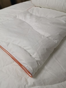 Edredón con relleno <span class=keywords><strong>de</strong></span> <span class=keywords><strong>plumas</strong></span> para invierno, edredón <span class=keywords><strong>de</strong></span> plumón <span class=keywords><strong>de</strong></span> ganso y pato, Natural y cómodo - Product Image 4