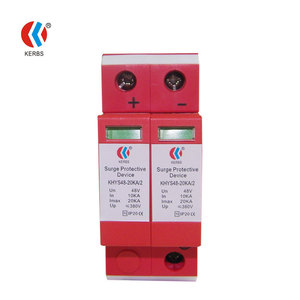 เครื่องป้องกันไฟกระชาก Kerbs Dc รุ่น Khys45-20ka/2 2p 20ka T2 Type Ip20 ได้รับการรับรองมาตรฐาน Ce - Product Image 4