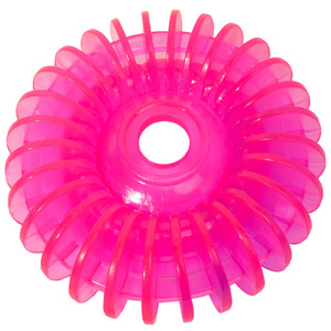 New cross-border product: TPR transparent circular pet toy, medium to large size dog <b>training</b> chew toy teething ring. - Product Image 1