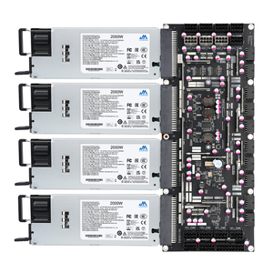บอร์ดอะแดปเตอร์สำรองกำลังสูง 2000W โมดูลสามช่องสำหรับ GPU ATX IDE พร้อมพัดลมระบายความร้อน รองรับการประมวลผล AI ด้านการเรียนรู้เชิงลึก 24 พิน สำหรับเซิร์ฟเวอร์กำลังสูง - Product Image 4