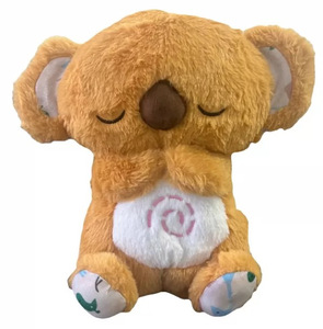 Muñeco de Peluche de Capibara, Oso y Koala con Sonidos Relajantes para Bebés, Juguete de Peluche de Algodón PP Súper Suave - Product Image 5