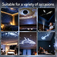Veilleuse de projection LED à branchement direct, contrôle tactile, verre coloré, lentille remplaçable, rotative, service OEM/ODM personnalisé, chambre à coucher