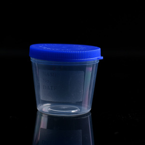 Gobelets d'échantillonnage Jingchuang 25 30 40 60 120 ml avec couvercles pour la collecte d'urine, de crachats et de selles - Product Image 2